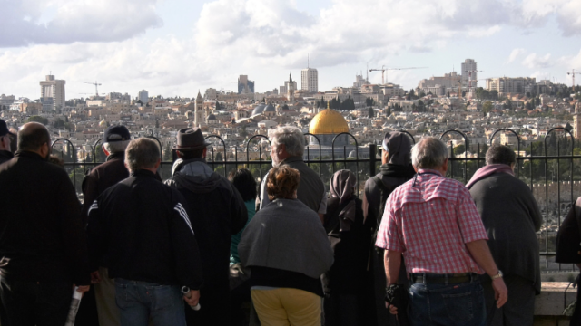 Pilgrims in the Holy Land